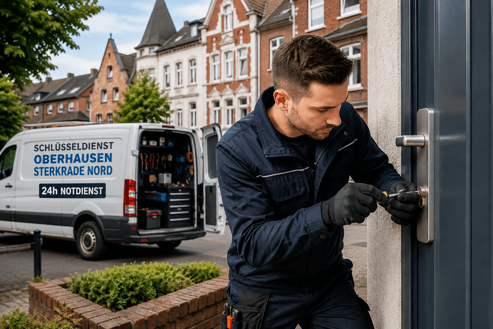 24h Schlüsseldienst Oberhausen Sterkrade Nord bei professioneller Türöffnung