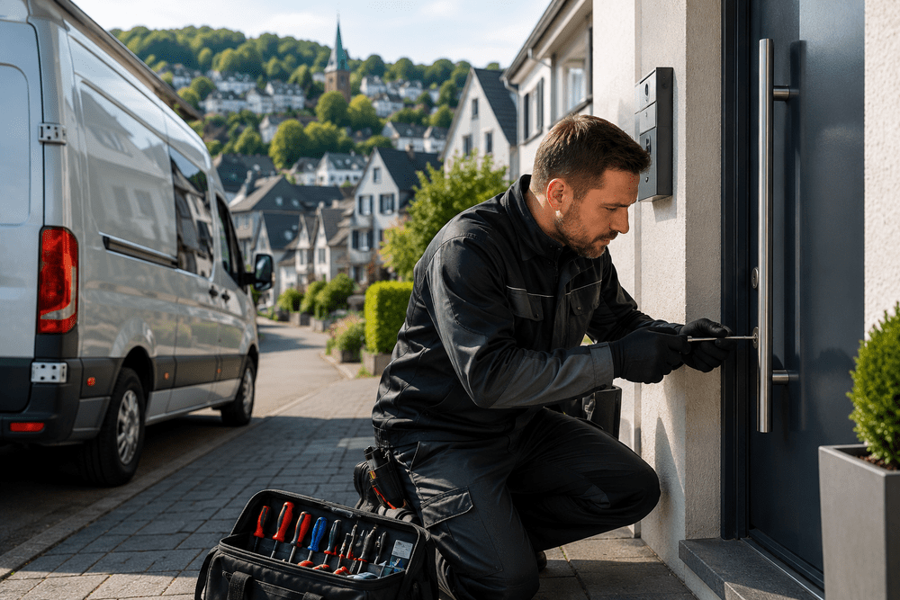24h Schlüsseldienst Solingen Höhscheid bei professioneller Türöffnung