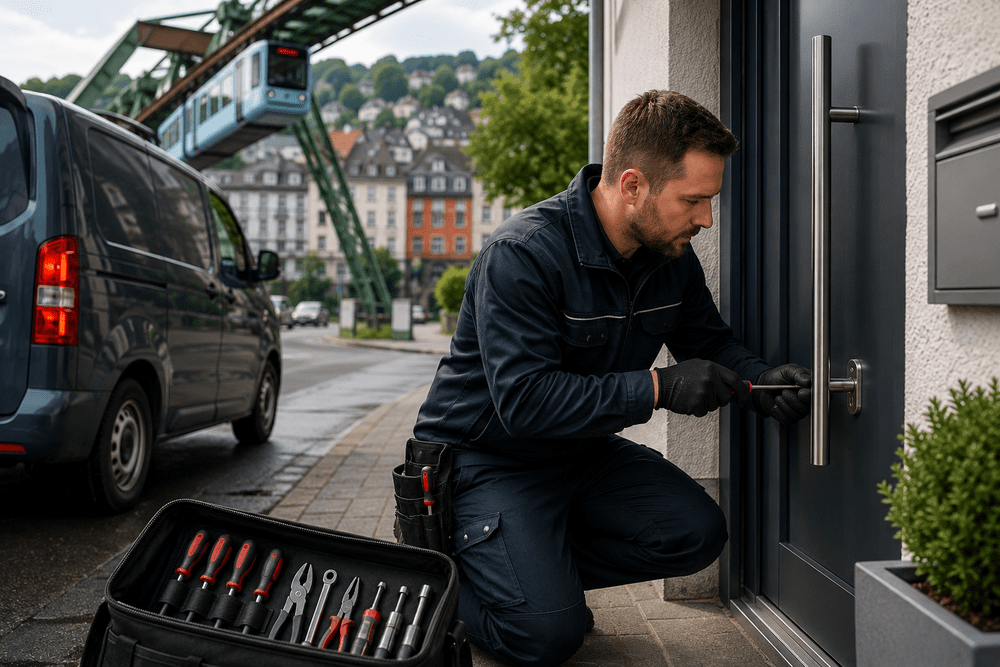 24h Schlüsseldienst Wuppertal Varresbeck bei professioneller Türöffnung